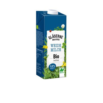 Weidemilch (H Milch) 3,8 % 1L