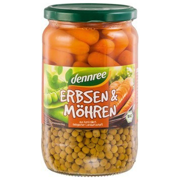 Erbsen & Möhren 660 g