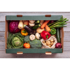 Rohkost Kiste Obst & Gemüse
