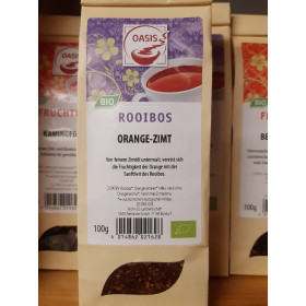 Rooibos-Tee Orange + Zimt 100g