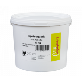 Speisequark 20% 5 kg