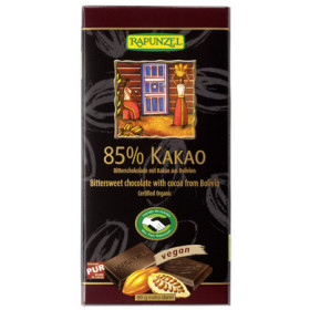 Bitterschokolade 85% Kakao 80g