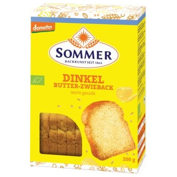 Dinkel Butter Zwieback 200g...