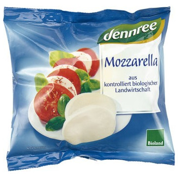 Mozzarella dennree 100g