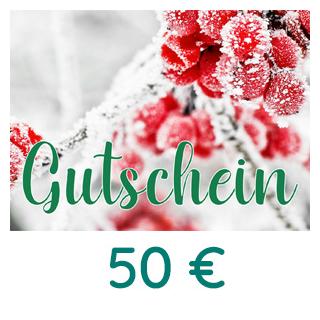 Geschenkgutschein 50 Euro
