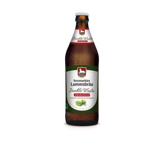 10 x Lammsbräu Dunkle Weiße alkoholfrei 0,5 l