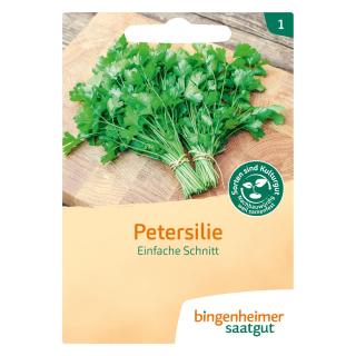 Saat Petersilie Einfacher Schnitt