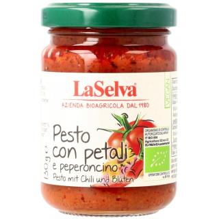 Pesto mit Chili & Blüten 130 g