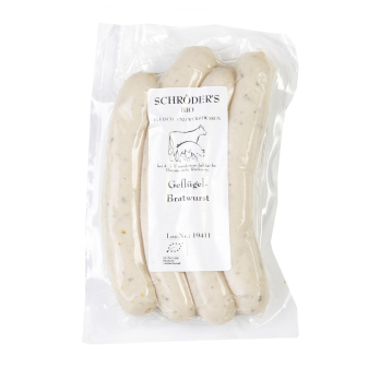 Bratwurst vom Geflügel 4 St aus der Region