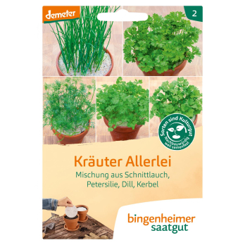 Saat Kräuter Allerlei Saatscheibe