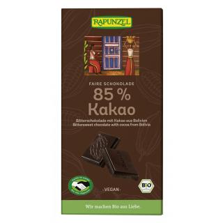 Bitterschokolade 85% Kakao 80 g